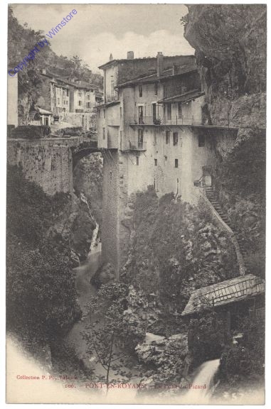 Allgemein, Pont-en-Royans, Le Pont du Picard