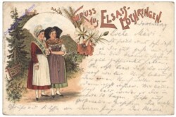 Allgemein, Gruss aus Elsass-Lothringen