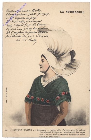 Allgemein, Coiffes d'Hier, Valognes