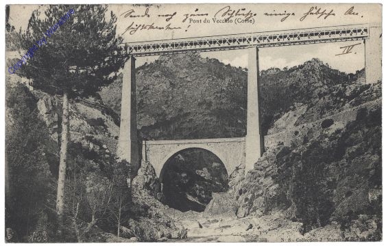 ak157036 Korsika, Vivario, Pont du Vecchio