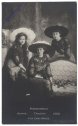 Prinzessinnen Antonie, Charlotte, Hilda von Luxemburg