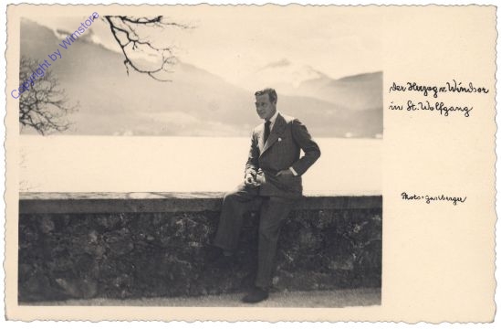 Der Herzog von Windsor in St. Wolfgang