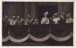 Their Majesties Silver Jubilee 1910-1935; Royal Family on Balcony at Buckingham Palace