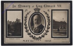 ak157093 In Memory of King Edward VII
