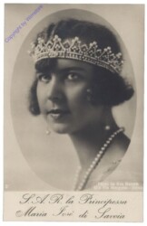 ak157097 Marie Jose von Belgien, Königin v. Italien