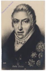 Karl Felix, König von Sardinien, Herzog von Savoyen