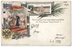 Zur Erinnerung an das 50jährige Regierungsjubiläum Sr. Maj. Kaiser Franz Josef I.