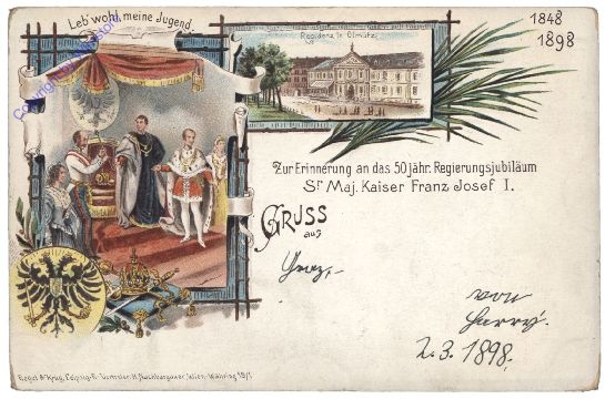 Zur Erinnerung an das 50jährige Regierungsjubiläum Sr. Maj. Kaiser Franz Josef I.