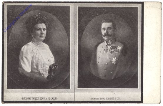 Erzherzog Franz Ferdinand; Sophie Fürstin Hohenberg