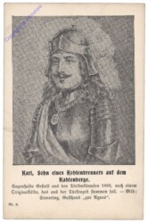 Karl, Sohn eines Kohlenbrenners auf dem Kahlenberg