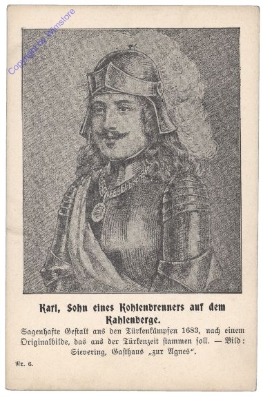 Karl, Sohn eines Kohlenbrenners auf dem Kahlenberg