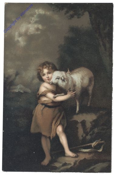 Heiliger Johannes mit dem Lamm