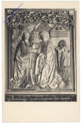 Heimsuchung, vom gotischen Flügelaltar in Gampern