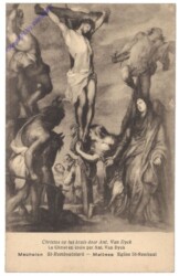 Christus op het kruis door Ant. Van Dyck