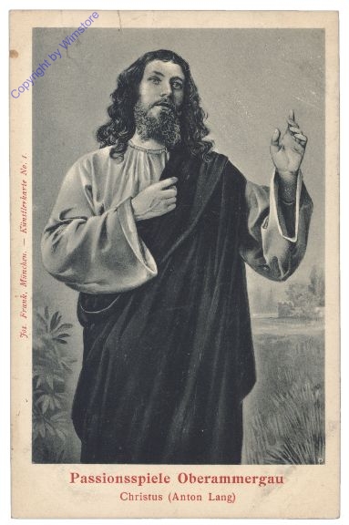 Christus (Anton Lang), Passionsspiele Oberammergau