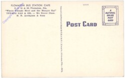 ak157503a Alabama: Flomaton, Flomaton Bus Station Cafe