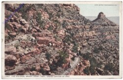 Arizona: The Zig-Zags, Bright Angel Trail, Grand Canyon