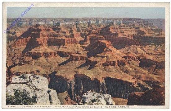 Arizona: Canyon view from El Tovar Point, Grand Canyon National Park