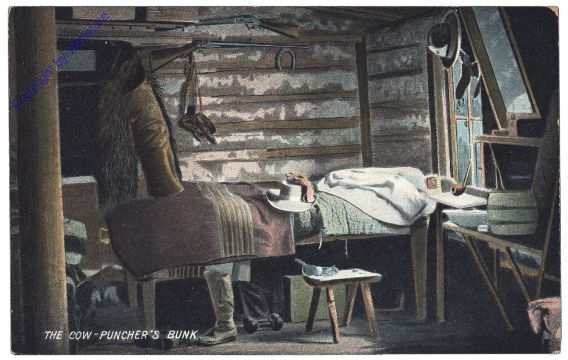 Arizona: The Cow, Puncher's Bunk