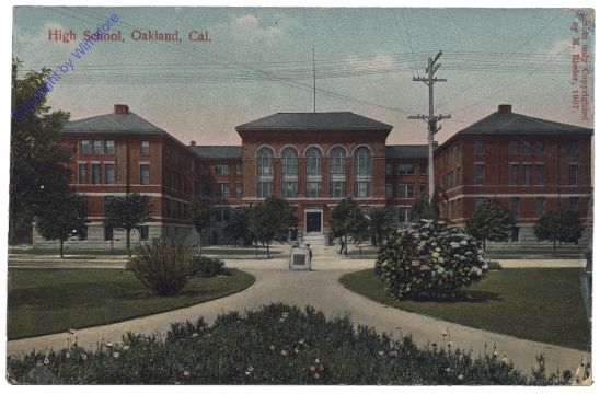 ak157569 Kalifornien: High School, Oakland