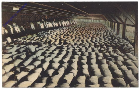 Kalifornien: Millions of Sacks of California Wheat