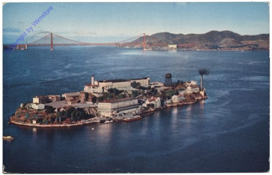 ak157603 Kalifornien: San Francisco, Alcatraz Island