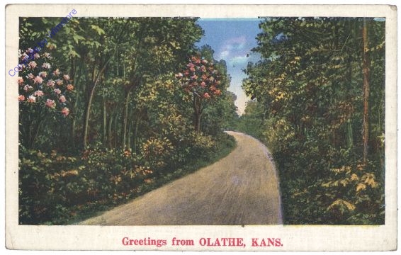 ak157606 Kansas: Greetings from Olathe