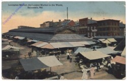 Maryland: Lexington Market, the Largest Market in the World, Balitmore