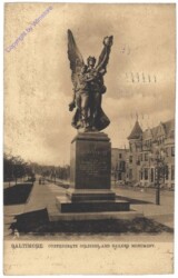 Maryland: Baltimore, Confederate Soldiers and Sailors Monument