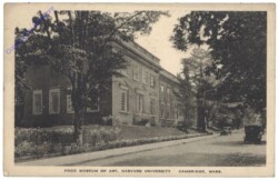 Massachusetts: Fogg Museum of Art, Harvard University, Cambridge
