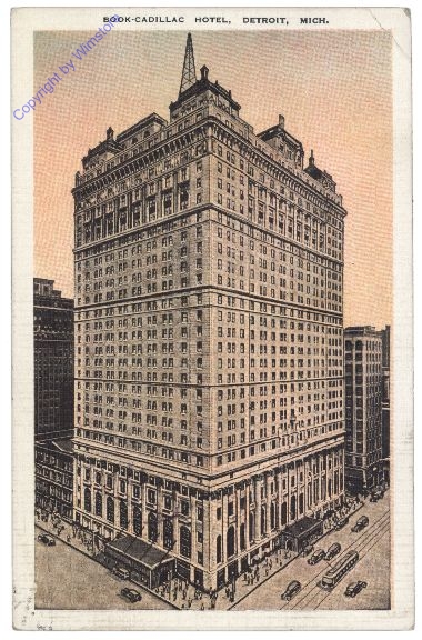 Michigan: Book-Cadillac Hotel, Detroit