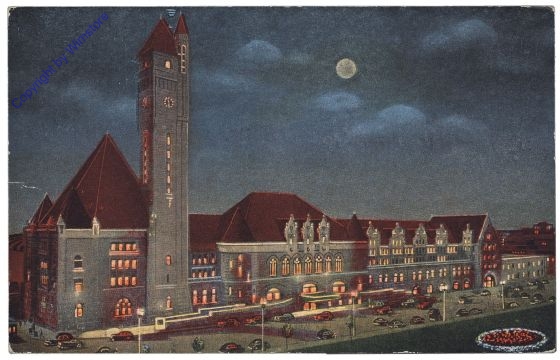 Missouri: Union Station at Night