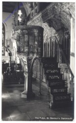 New Hampshire: The Pulpit, St. Saviour's, Dartmouth