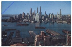 New York: View of Lower Manhattan, NY City