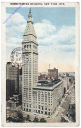 ak157662 New York: Metropolitan Building, NY City