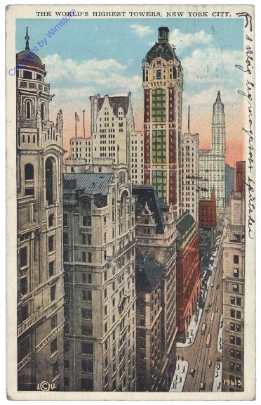 ak157677 New York: The World's Highest Towers, NY City