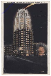 New York: Central Terminal by Illumination, Buffalo