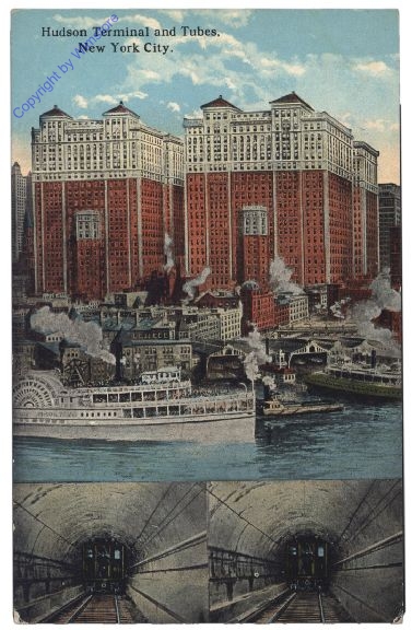 New York: Hudson Terminal and Tubes, NY City