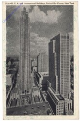 New York: R.C.A. and International Buildings, Rockefeller Center