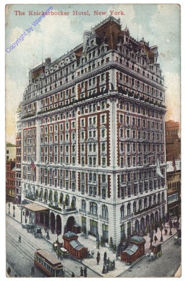 ak157696 New York: The Knickerbocker Hotel