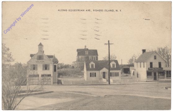 New York: Along Equestrian Ave., Fishers Island