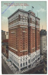 New York: hotel McAlpin, NY City