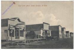 North Dakota: East Side Main Street, Oriska