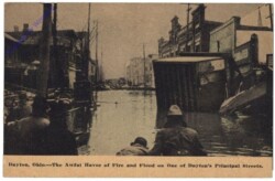 Ohio: Dayton, The awful Havoe of Fire and Flood on One of Dayton's Principal Streets
