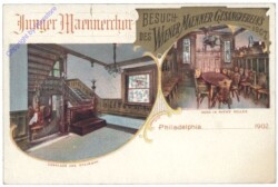 Pennsylvania: Besuch des Wiener Männer Gesangsverein, Philadelphia 1902