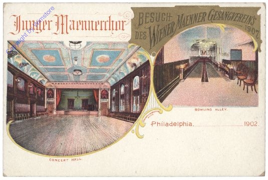 ak157714 Pennsylvania: Besuch des Wiener Männer Gesangsverein, Philadelphia 1902