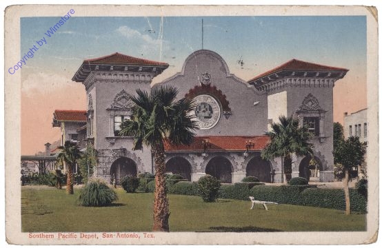 ak157724 Texas: Southern Pacific Depot, San Antonio