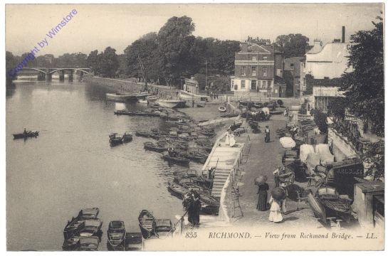 ak157732 Virginia: Richmond, View from Richmond Bridge