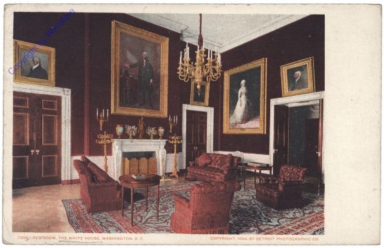 ak157743 Washington, D.C.: The White House, Red Room