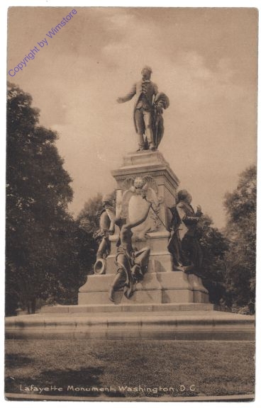 ak157746 Washington, D.C.: Lafayette Monument